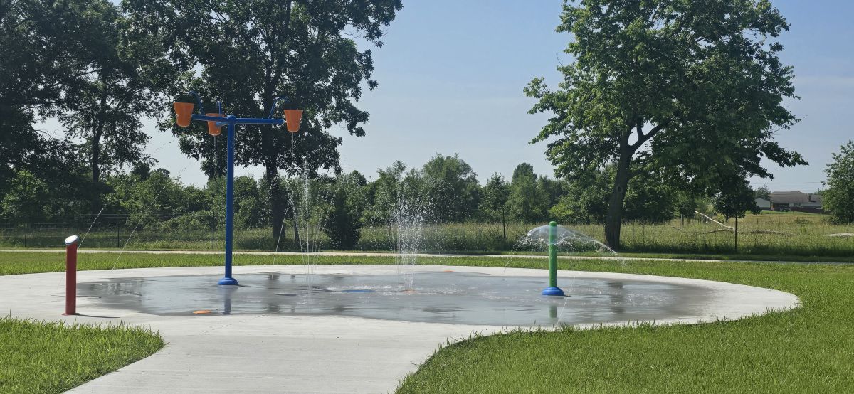 Splash Pad open